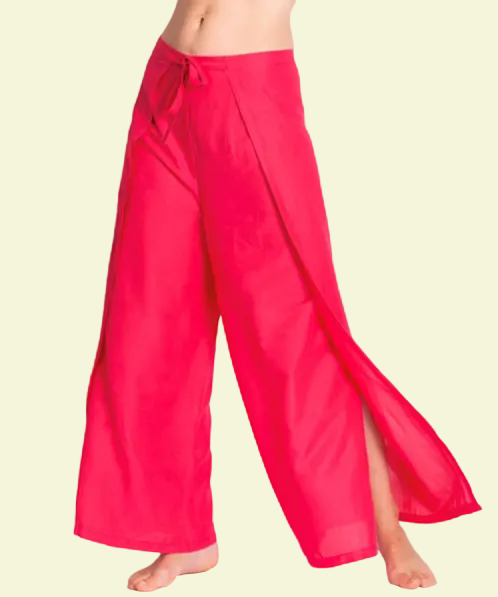 Wrap Pants from Mitla- Red