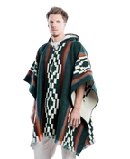 Handcrafted Mexican Poncho – Traditional Pattern Collection
