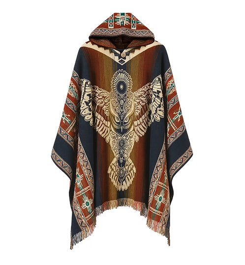 Espíritu de búho poncho