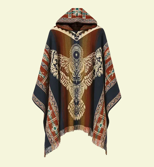 Espíritu de búho poncho