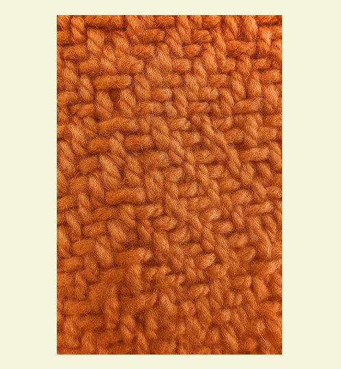 Burnt Orange Woven (Reboso) Scarf