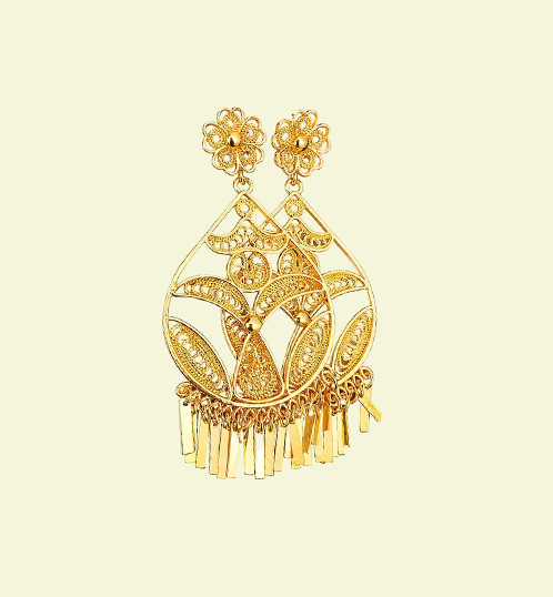 Drop shaped Filigrana Earings