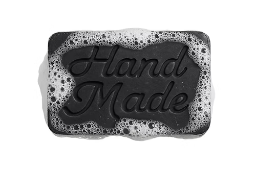 Detoxifying Handmade Charcoal Soap- rectangular