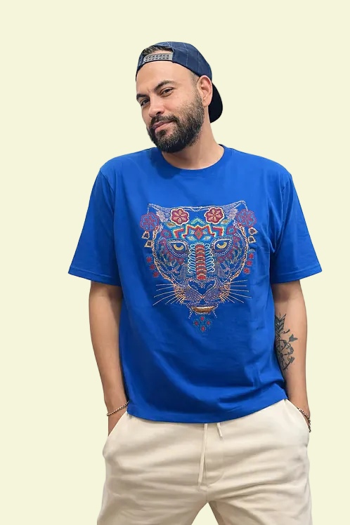 Cotton Embroidered T-shirt