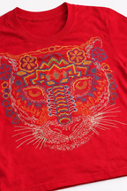 Cotton Embroidered T-shirt