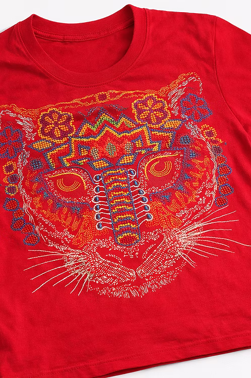 Cotton Embroidered T-shirt