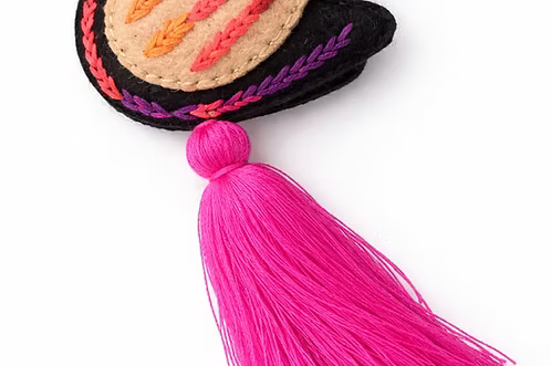 Tassel purse charm
