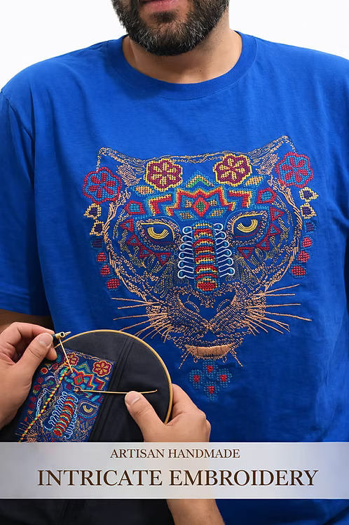 Cotton Embroidered T-shirt