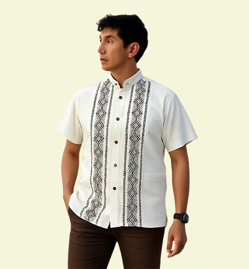 Guayabera Manga Rombo